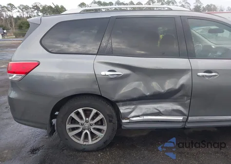 2015 Nissan Pathfinder Sl z USA, uszkodzony, nr VIN 5N1AR2MM2FC639194